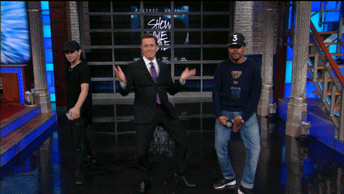 stephen colbert suck it GIF by The Late Show With Stephen Colbert