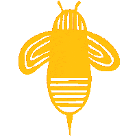 Community Bee Sticker by Young Agrarians