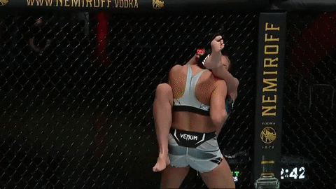 Ufc Throw GIF by ESPN