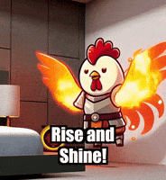 Rise And Shine Morning GIF by Zorooster