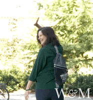william_and_mary wave college university waving GIF