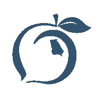 peachstatepride clothing peach tshirt menswear Sticker