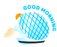 Good Morning Sun Sticker by Alexa99