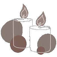 Peace Candle Sticker