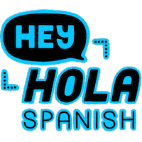 Heyholaspanish logo travel learning spanish Sticker