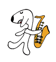 Dog Chill Sticker