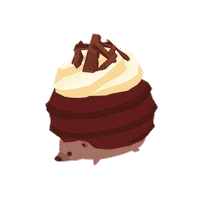 Hedgehog Forester Sticker