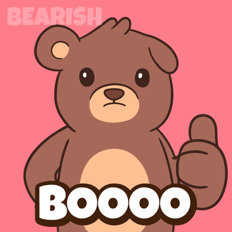 No Way Thumbs Down GIF by BEARISH