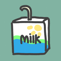 Drinks Milk GIF