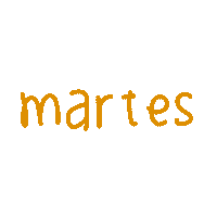 Martes Sticker
