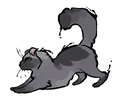 Cat Dog Sticker