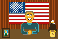 pixel aliens GIF by Steven Kraan