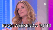 weekend tv8 GIF by The Real Italia