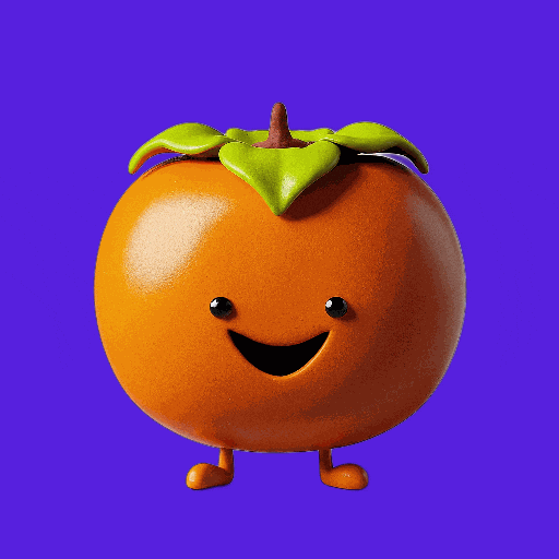 Happy Persimmon GIF