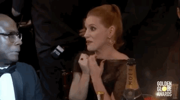 jessica chastain GIF by Golden Globes