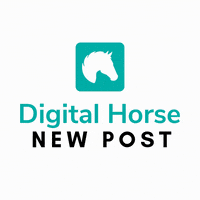 DigitalHorse new post post horse pony GIF