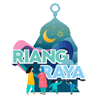 Hari Raya Squad Sticker by UEMSunrise