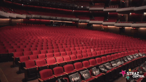 strazcenter giphygifmaker showtime theatre theater GIF