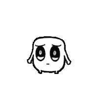 Sad Go Go Go Sticker