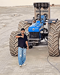 New Holland Tractor GIF