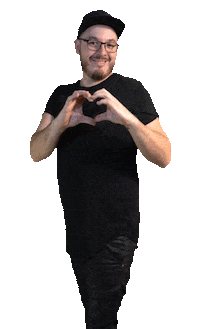 Heart Love Sticker by Onkel Kethe