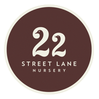 22StreetLane 22 street lane nursery branding 22sln branding 22 street lane nursery icon 22 street lane nursery Sticker
