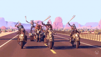 Motorcycle Gang GIF by Xbox