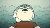 scared sweat GIF by Cartoon Hangover