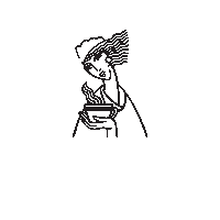 Scarletscoffee coffee cup kafes scarlets Sticker