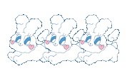 Hopping Cloud 9 Sticker by HIKOCO