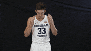 Byu Basketball Go Cougs GIF by BYU Cougars