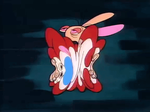 ren and stimpy nicksplat GIF