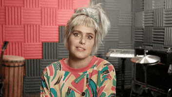 Just Kidding Wink GIF by Hardly Art