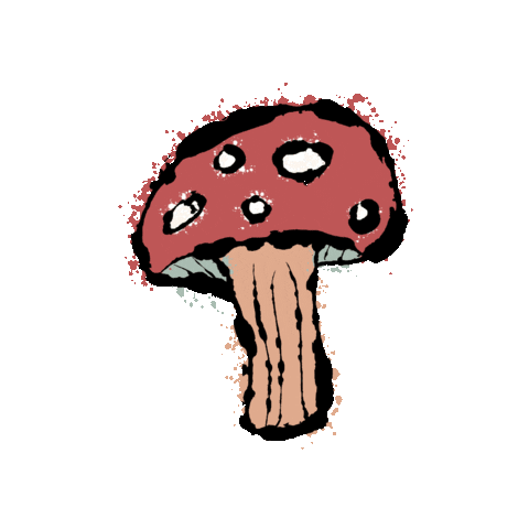 Mushroom Hypno Sticker by mikepop