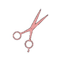 HairAid scissors hair aid global cut a thon Sticker