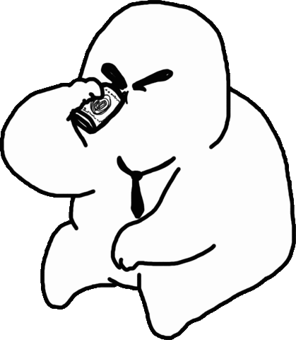fattyho giphyupload drinking fatty macao Sticker