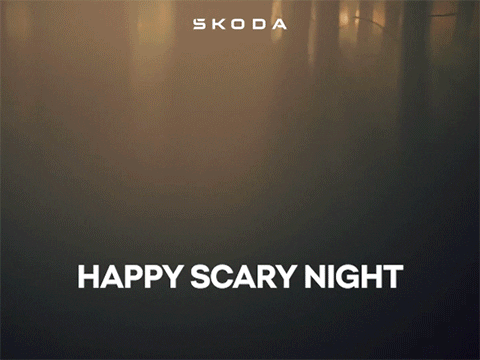 Halloween Horror GIF by Škoda Global