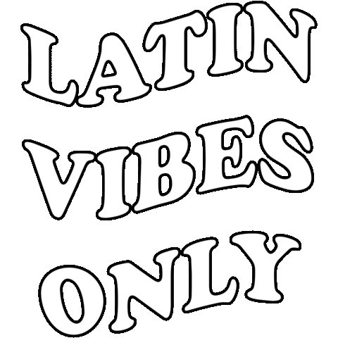 Vibes Latina Sticker by Martha of Miami