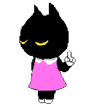 Black Cat No Sticker by Universes creator