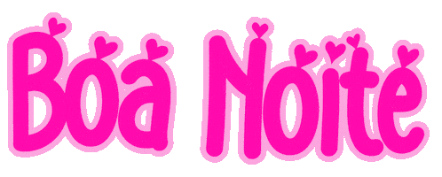 Boa Noite Pink Sticker