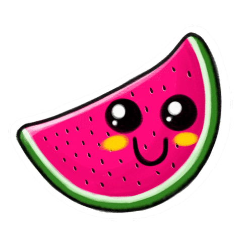 Fruit Watermelon Sticker