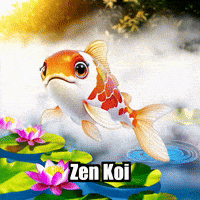 Koi Fish Morning GIF by TheConfishius