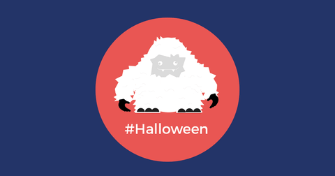 halloween yeti GIF