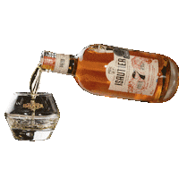 isautier alcool aperitif bouteille rhum Sticker