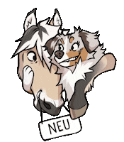 Dog Pony Sticker
