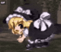 Touhou Project Twerk GIF
