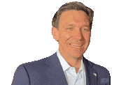Ron Desantis Smile Sticker