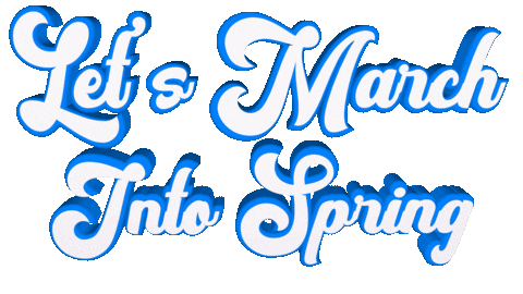 Spring March Sticker by OpticalArtInc.