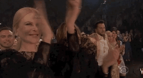 Nicole Kidman Clapping GIF by Academy of Country Music Awards