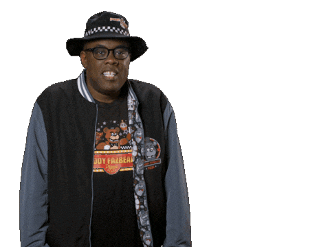 Blacknerd Sticker by Five Nights At Freddy’s